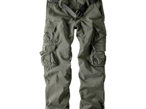 Hlače, cargo KEN Thor Steinar - olive