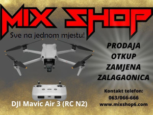 DJI MAVIC AIR 3 (RC N2) Dron *Novo*Garancija*Zamjena* gl N-2
