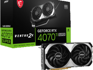 MSI NVIDIA GeForce RTX 4070 Ti SUPER VENTUS 2X 16G OC