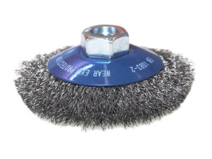 Čelična četka 100mm M14 0,3mm Inox