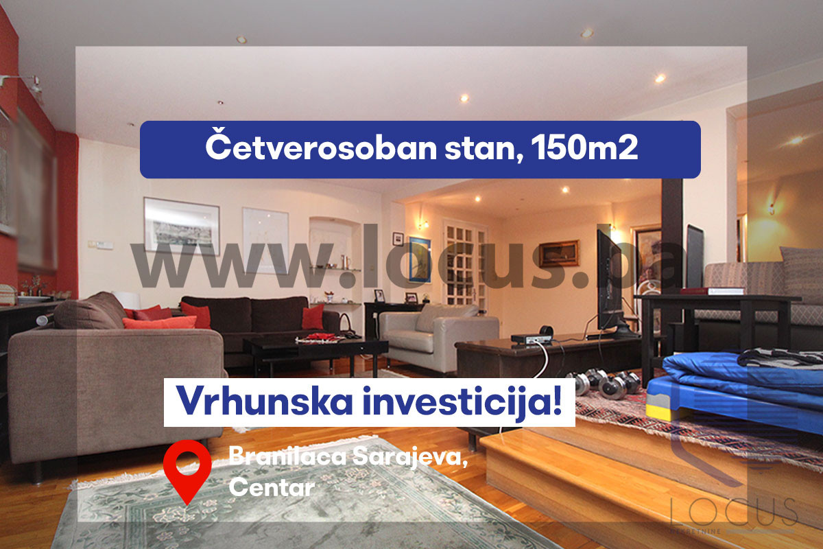 LOCUS: Stan preko puta Narodnog pozorišta, Centar