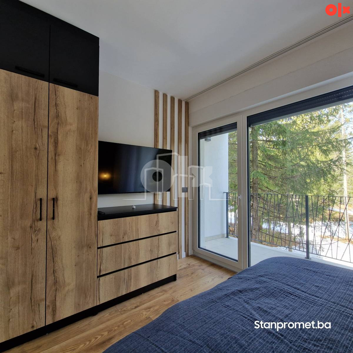 Opremljen nov apartman jedna spavaća Dvorišta Jahorina 14