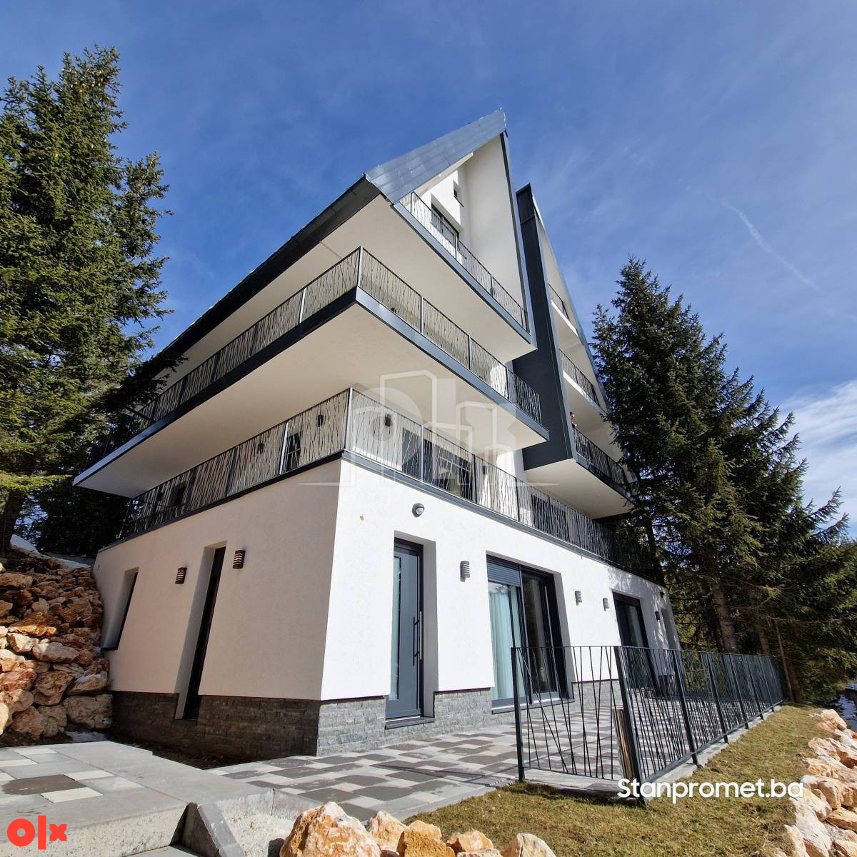 Opremljen nov apartman jedna spavaća Dvorišta Jahorina 22