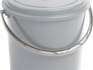 CURVER Kanta za vodu 10L siva s poklopcem (241752)