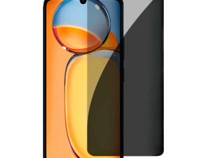 Xiaomi Redmi 13c zastitno staklo full glue privacy