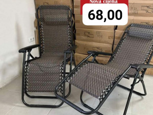 Sklopiva stolica lezaljka