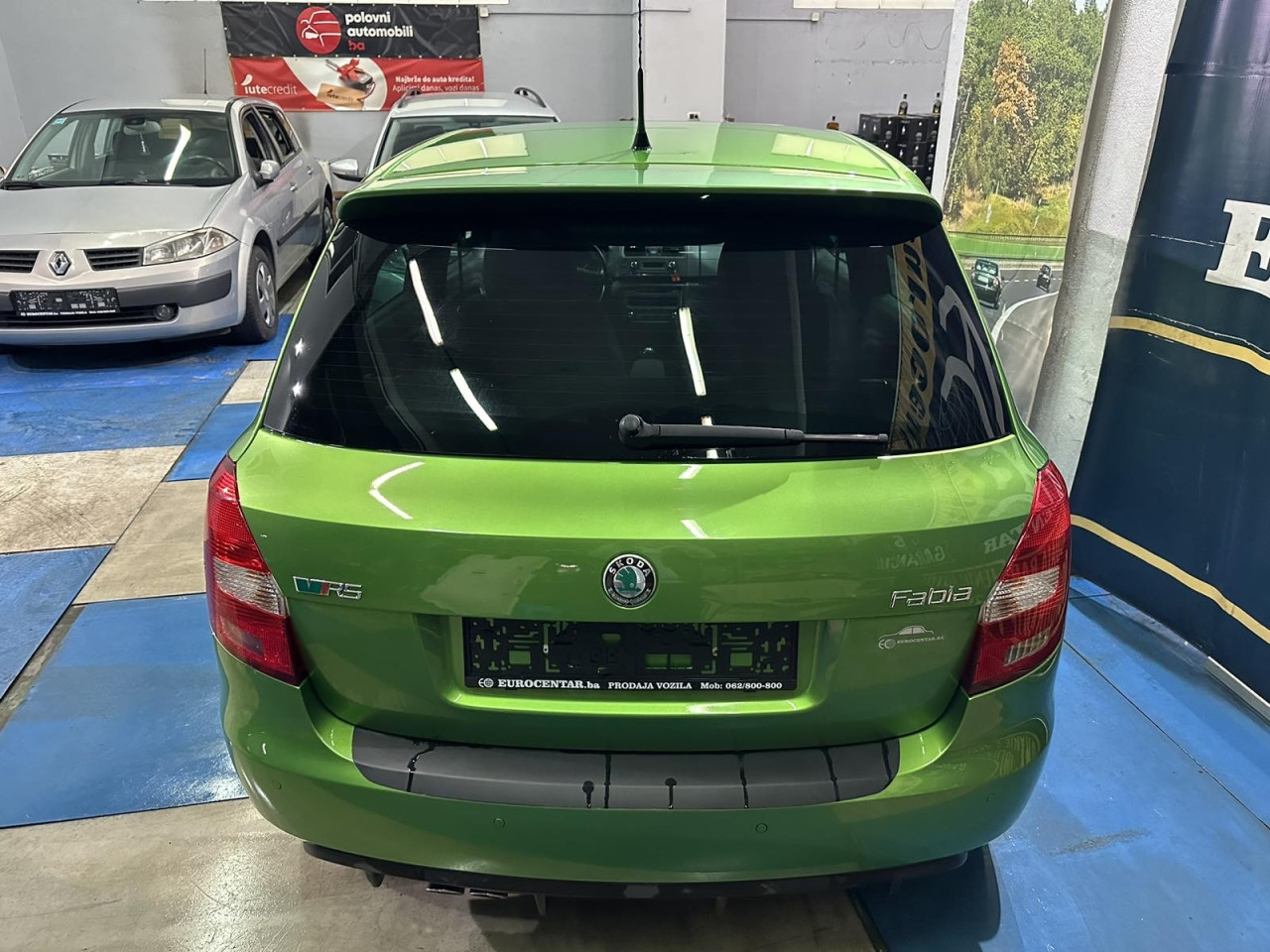ŠKODA FABIA VRS 1.4i DSG AUTOMATIK, 2011 GOD, ŠIBER
