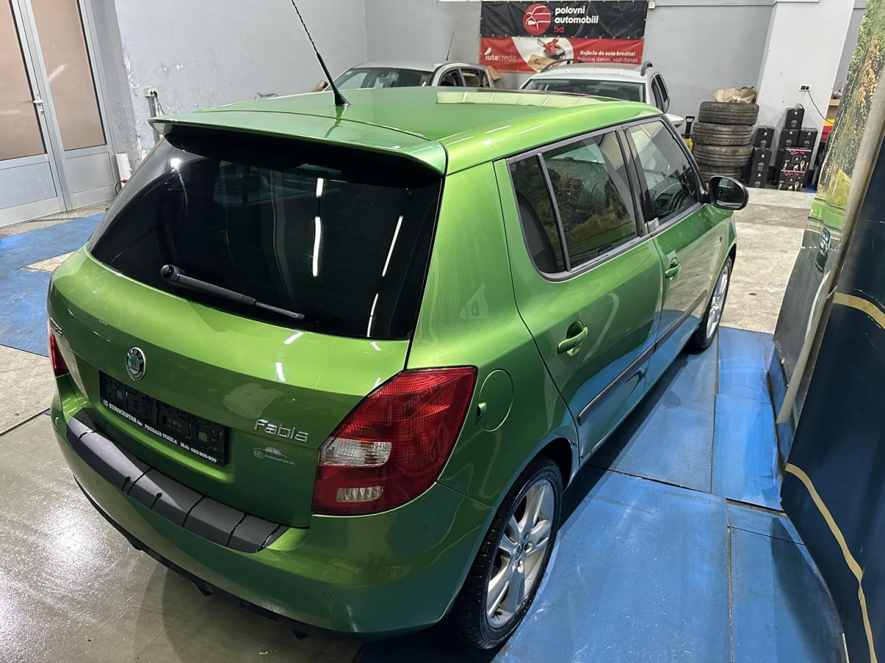 ŠKODA FABIA VRS 1.4i DSG AUTOMATIK, 2011 GOD, ŠIBER