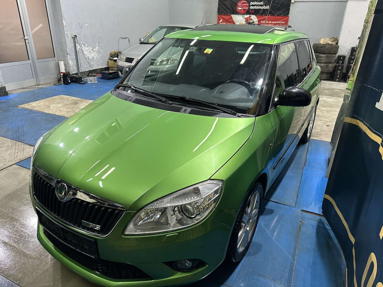 ŠKODA FABIA VRS 1.4i DSG AUTOMATIK, 2011 GOD, ŠIBER