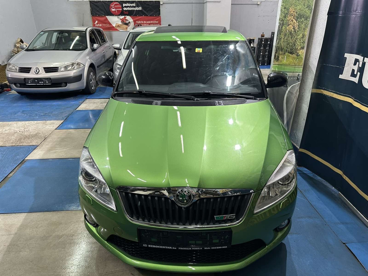 ŠKODA FABIA VRS 1.4i DSG AUTOMATIK, 2011 GOD, ŠIBER