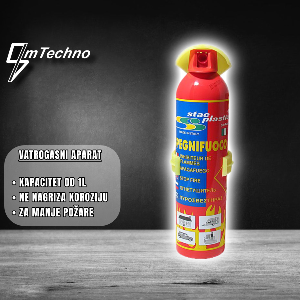 VATROGASNI APARAT | PROTIVPOŽARNI | 1l - 1kg