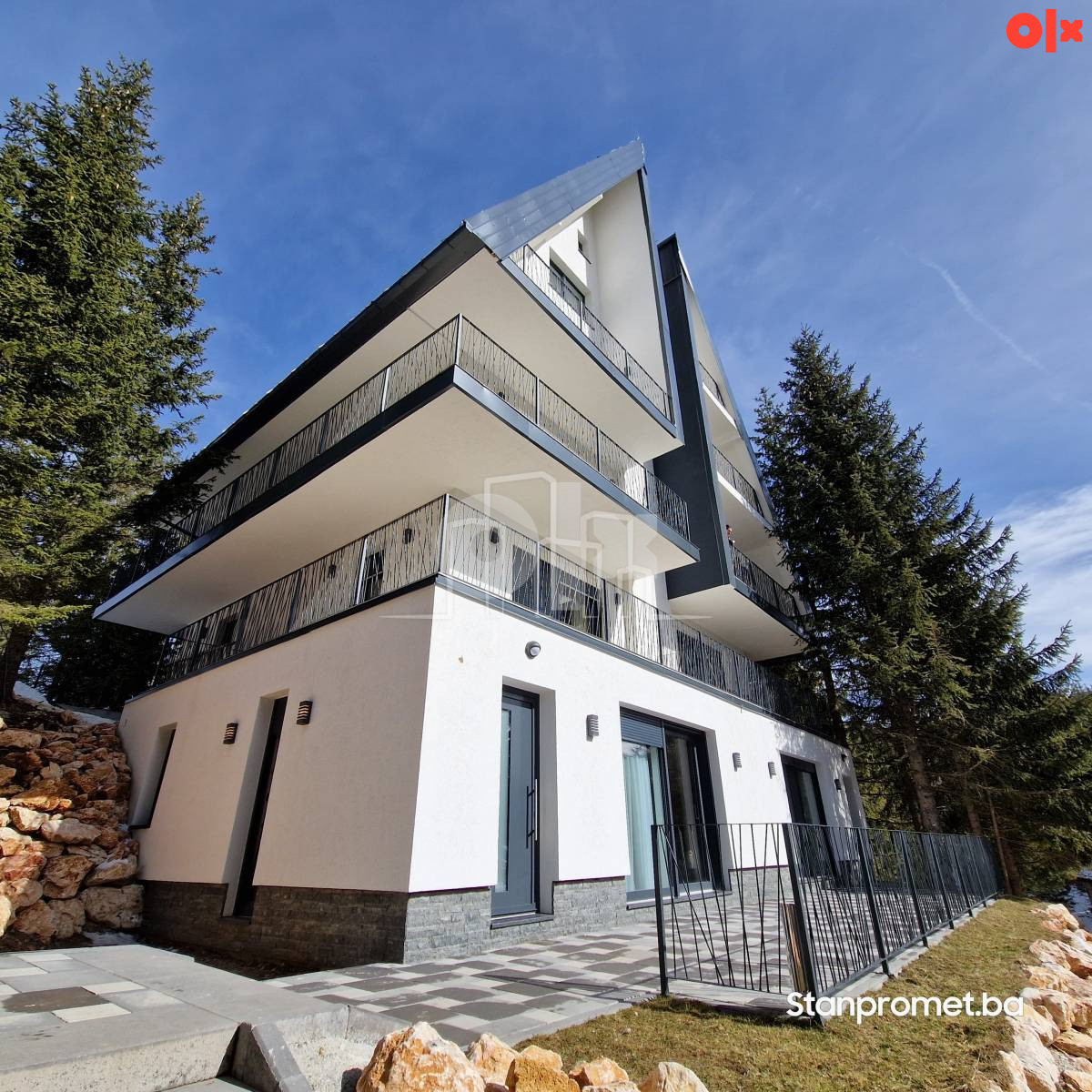 Opremljen nov apartman jedna spavaća Dvorišta Jahorina 21