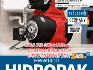 Scheppach hidropak hidrofor HWW1400