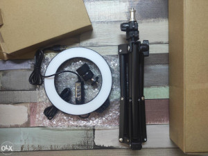 6.2" Ring Light USB, 16cm promjer, + tripod 50cm max