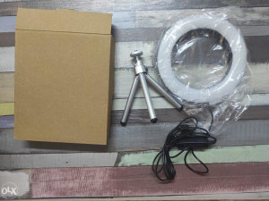 6.2" Ring Light USB, 16cm promjer, + tripod nosač