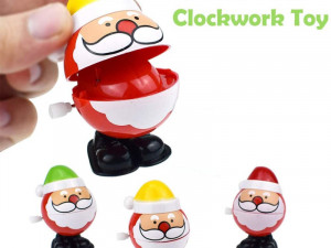 9 komada "Djed Božićnjak" figurice na navijanje