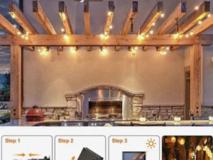 SOLARNE SIJALICE LAMPE ZA VRT BASTU KAFICE I DVORIŠTE