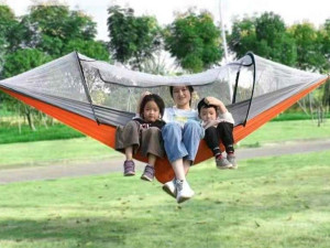 Lezaljka viseca ljulja hemok sa mrezom