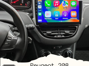 Android GPS Multimedija Peugeot 208 CarPlay AndroidAuto