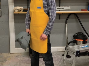 Kožna pregača, kecelja za varioce, zavarivače (633505 bgs)