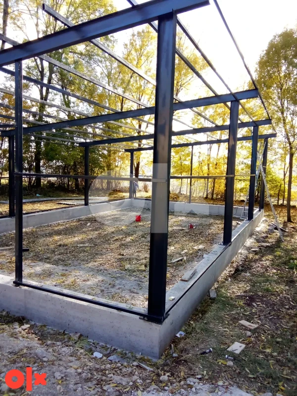 MONTAŽNE HALE METALNE KONSTRUKCIJE NADSTREŠNICE GARAŽE 11