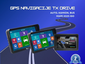 GPS Navigacija 2025 TXdrive  IGO za auto kamion bus, navigacije