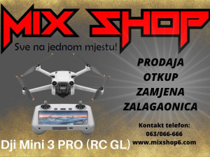 DRON DJI MINI 3 PRO (RC GL) *TOP**Kao NOVOO*Garancija*