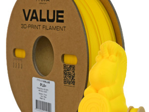 3D PLA+ Printer Filament PrimaValue 1,75mm 1kg Yellow