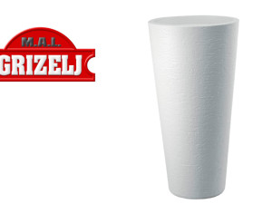 SAKSIJA TIRSO PLUS, BIJELA, D40 - H78
