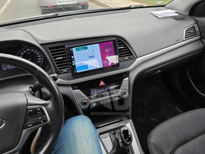GPS Navigacija Android Multimedija Hyundai Elantra CarPlay