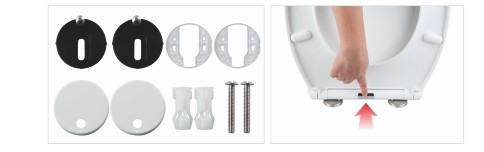 DASKA WC SOFT CLOSE ANBOLY AP8003 (DUROPLAST) 73105