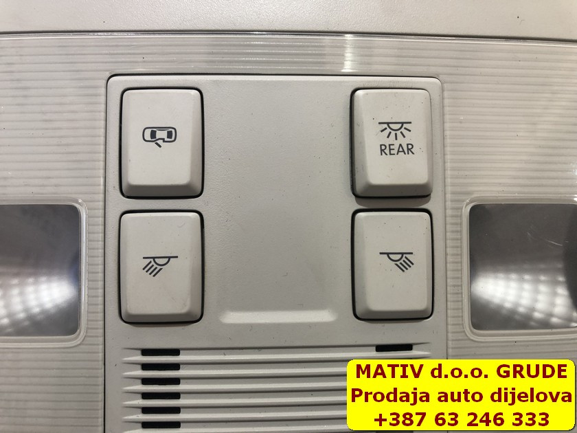 Svjetlo u kabini VW Golf 7 2014 5G0868837 5G0867591C