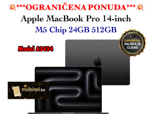 Apple MacBook Pro 14-inch M5 2025 24GB 512GB SSD A3434