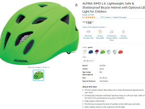 ALPINA XIMO L.E. biciklo kaciga za djecu 45-49cm