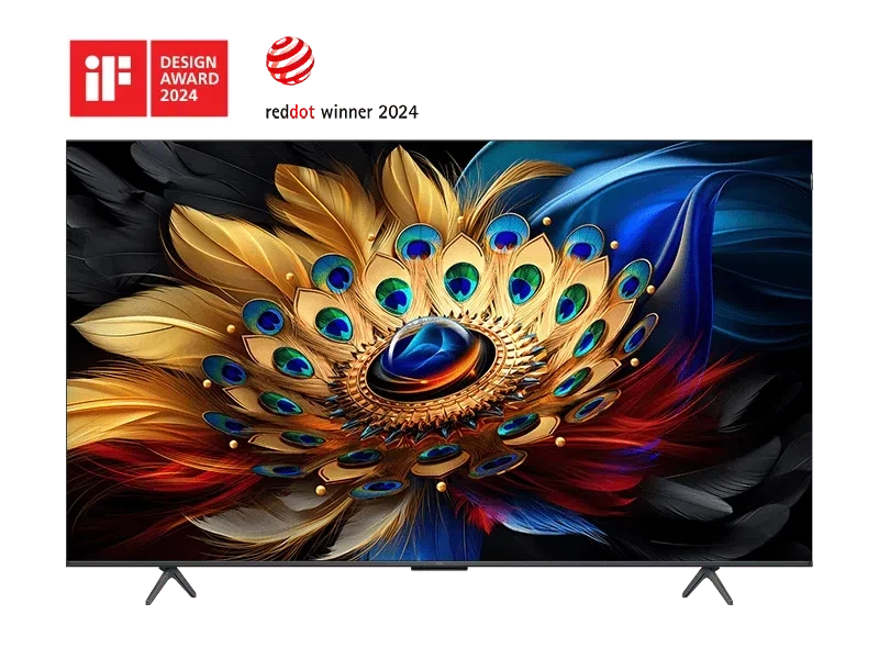 TCL 55" C655 QLED PRO Google TV 120Hz 55C655 WiFi Android 4K