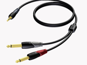 KABAL AUDIO PROCAB CLA713/1.5 3,5mm - 2x6,3mm jack