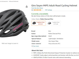 Giro Seyen MIPS biciklo kaciga za žene, opseg glave 55-59cm