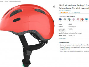 ABUS Smiley 2.0 biciklo kaciga za djecu 50-55cm