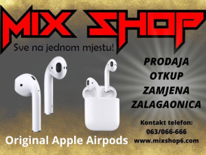 APPLE AIRPODS Bežične Wireless Bluetooth Iphone WiFi EarBuds