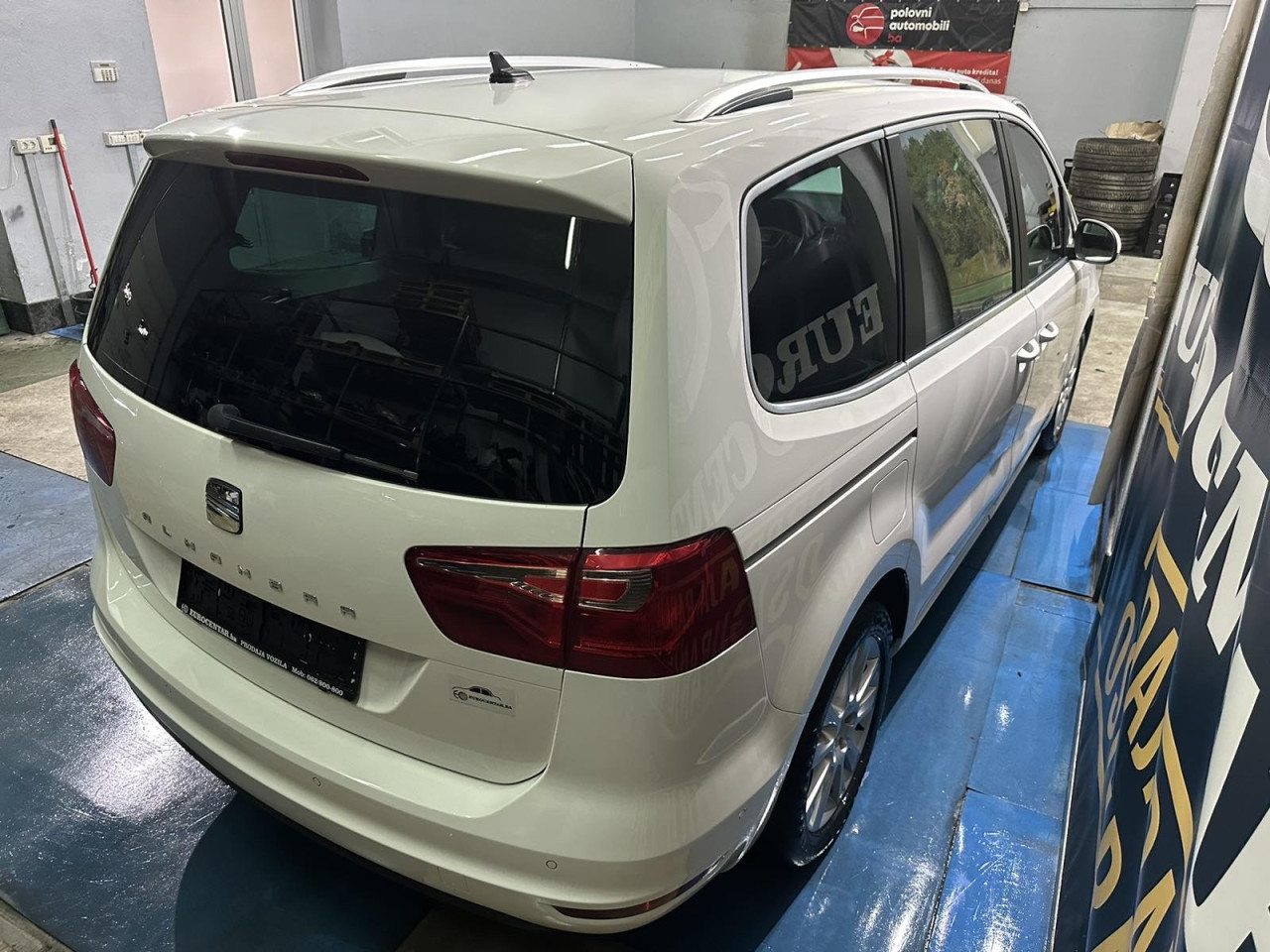 SEAT ALHAMBRA 4x4 2.0 TDI, 2013 GOD, 7 SJEDIŠTA