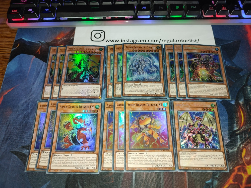 yugioh all three god cards Token: Chazz & Armed Dragon Thunder LV10 [TKN5-EN007] Super Rare