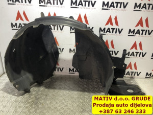 Zaštita obloga točka prednja DESNA Citroen C3 3 9812150180