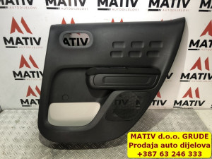Tapacirung vrata zadnji DESNI Citroen C3 3 2019