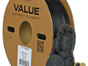 3D PETG Printer Filament PrimaValue 1,75mm Crna 1kg