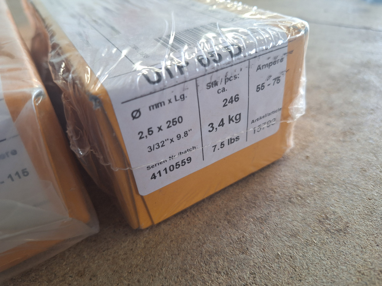 Elektrode Utp 65D
