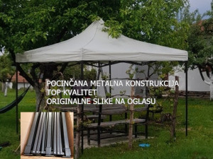 Paviljon Tenda Pergola 3x3m Bež