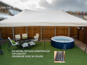 Tenda / Paviljon / 6x3m / Bež / 062/546-546
