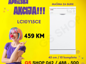 VOX mašina za suđe LC 10Y15CE 10 kompleta 45CM
