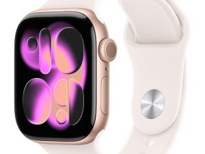 Apple Watch 11 GPS 42mm Rose Gold Aluminium Case and Light Blush