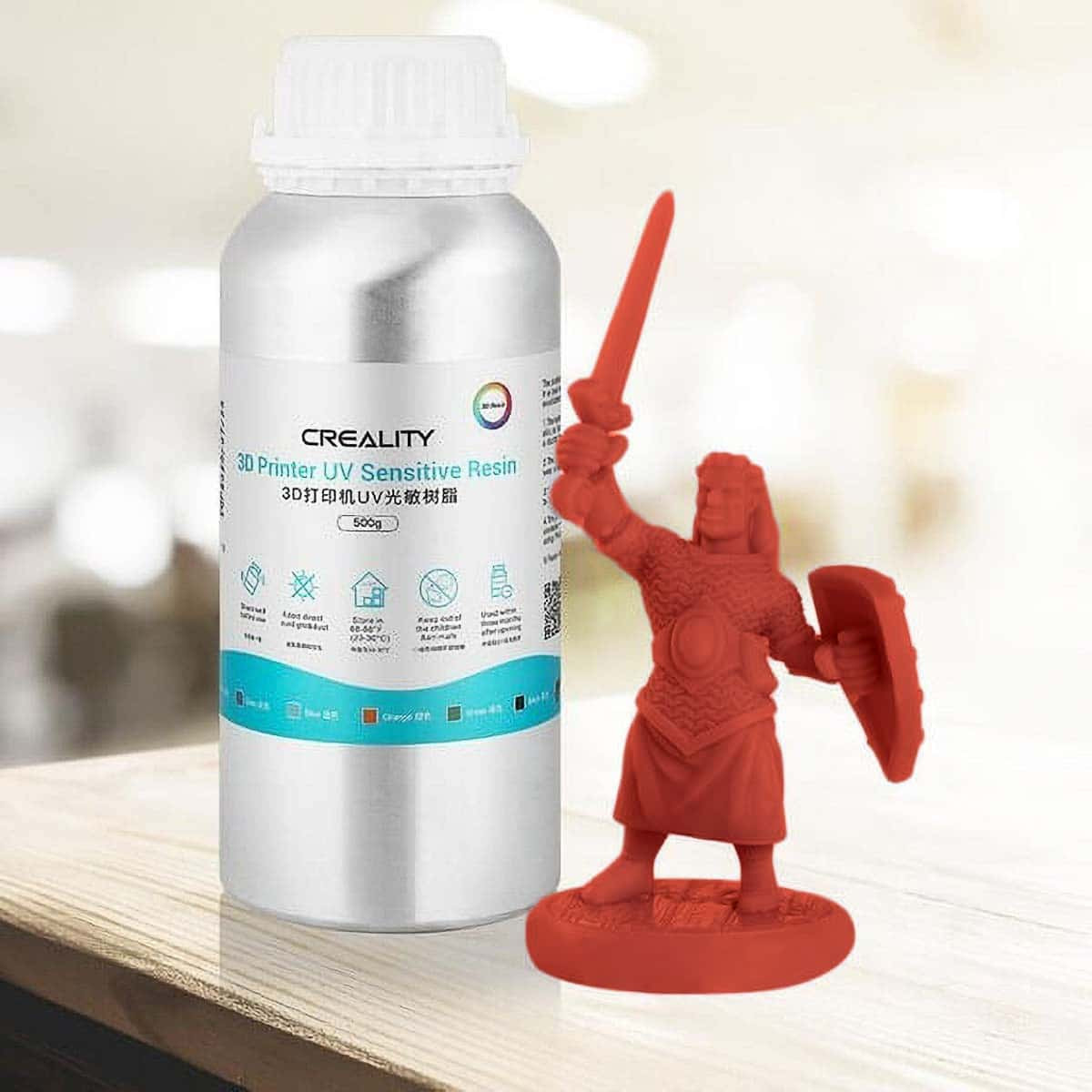 Standard Resin Creality Red 3D Smola